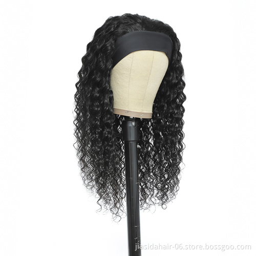 Virgin Brazilian Cuticle Aligned Hair Non Lace Wigs Cheap Wholesale Natural Human Hair Wigs For Black Women